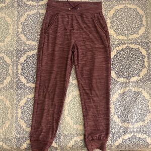 all in motion Marled Burgundy Kids Jogger Sweatpants